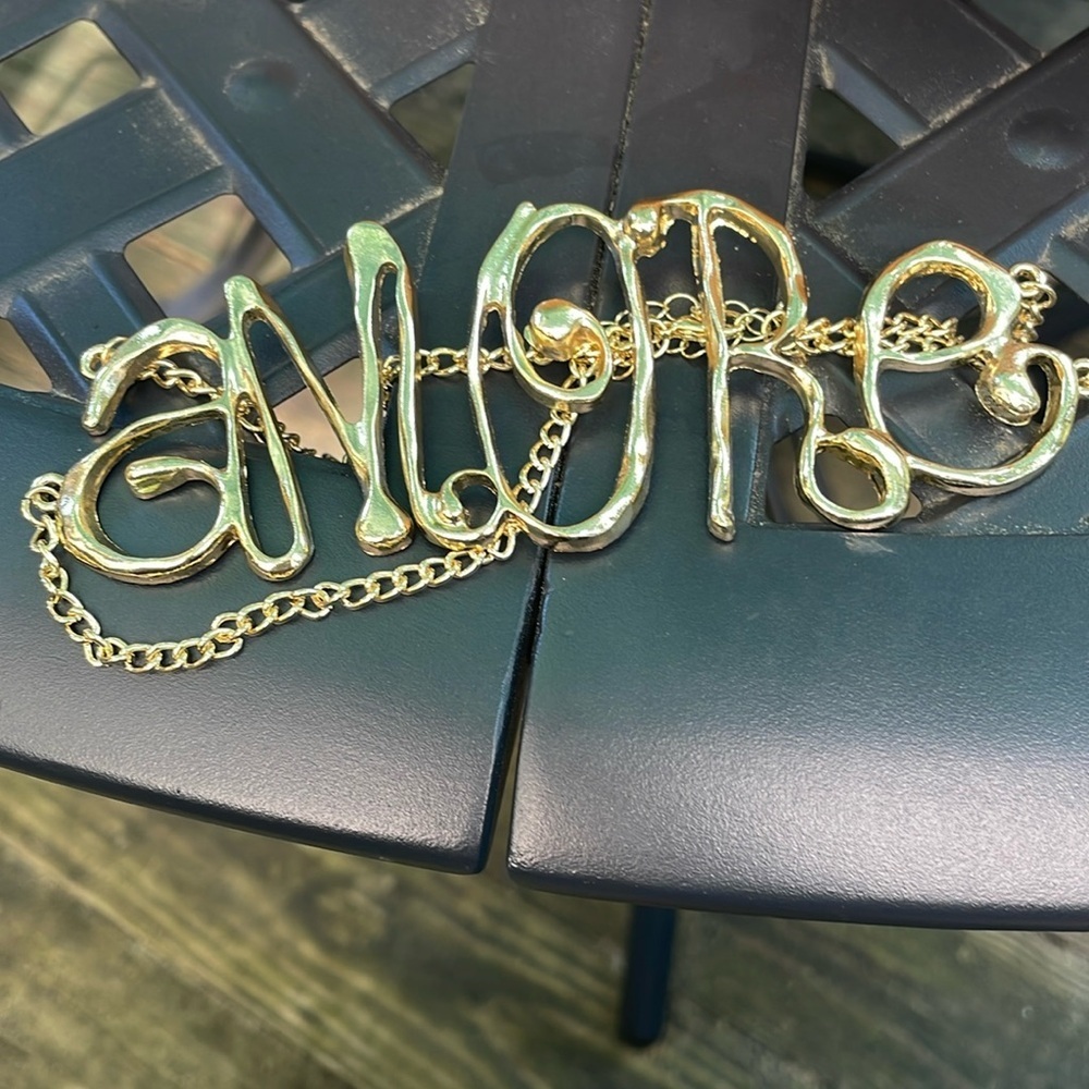 Amore Light Gold Necklace - Picture 8 of 11